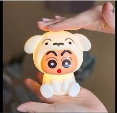 Shin-chan Slap-Slap Lamp, Creative Bedside Table Ornament, Cute Night Light, Perfect as a Sleep Gift for Your Girlfriend