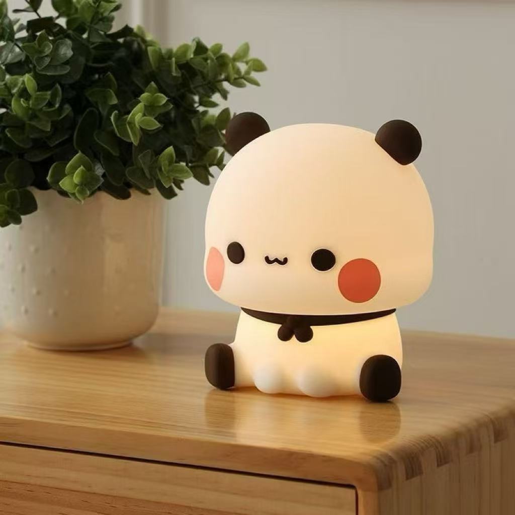 Cute Panda Night Light, Creative Slap Light, Bedside Table Ornament, Perfect for Girlfriend's Sleep