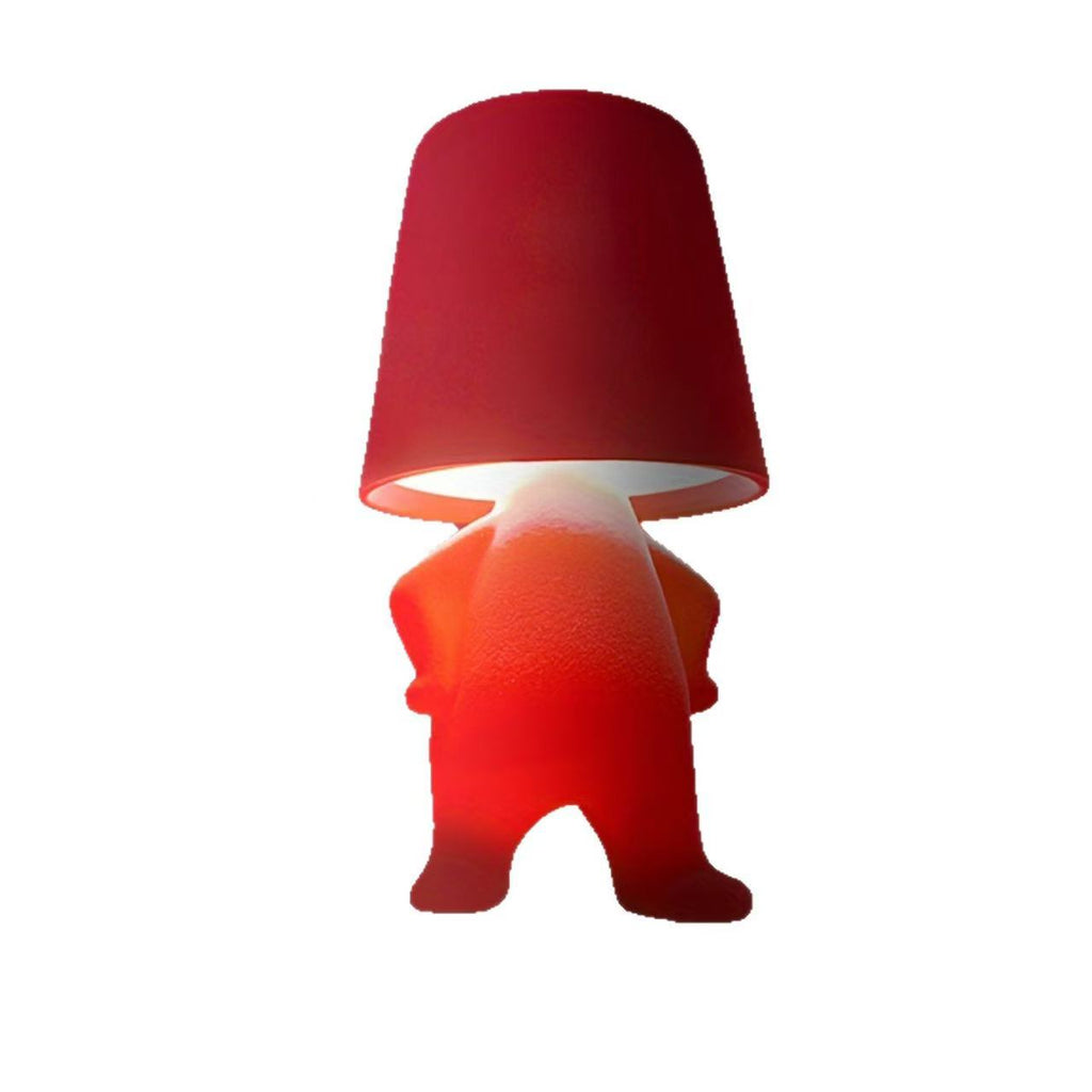 Modern Table Lamp for Bedroom: Rechargeable Cute Light for Kids Child Teen - Gift for Birthday Christmas