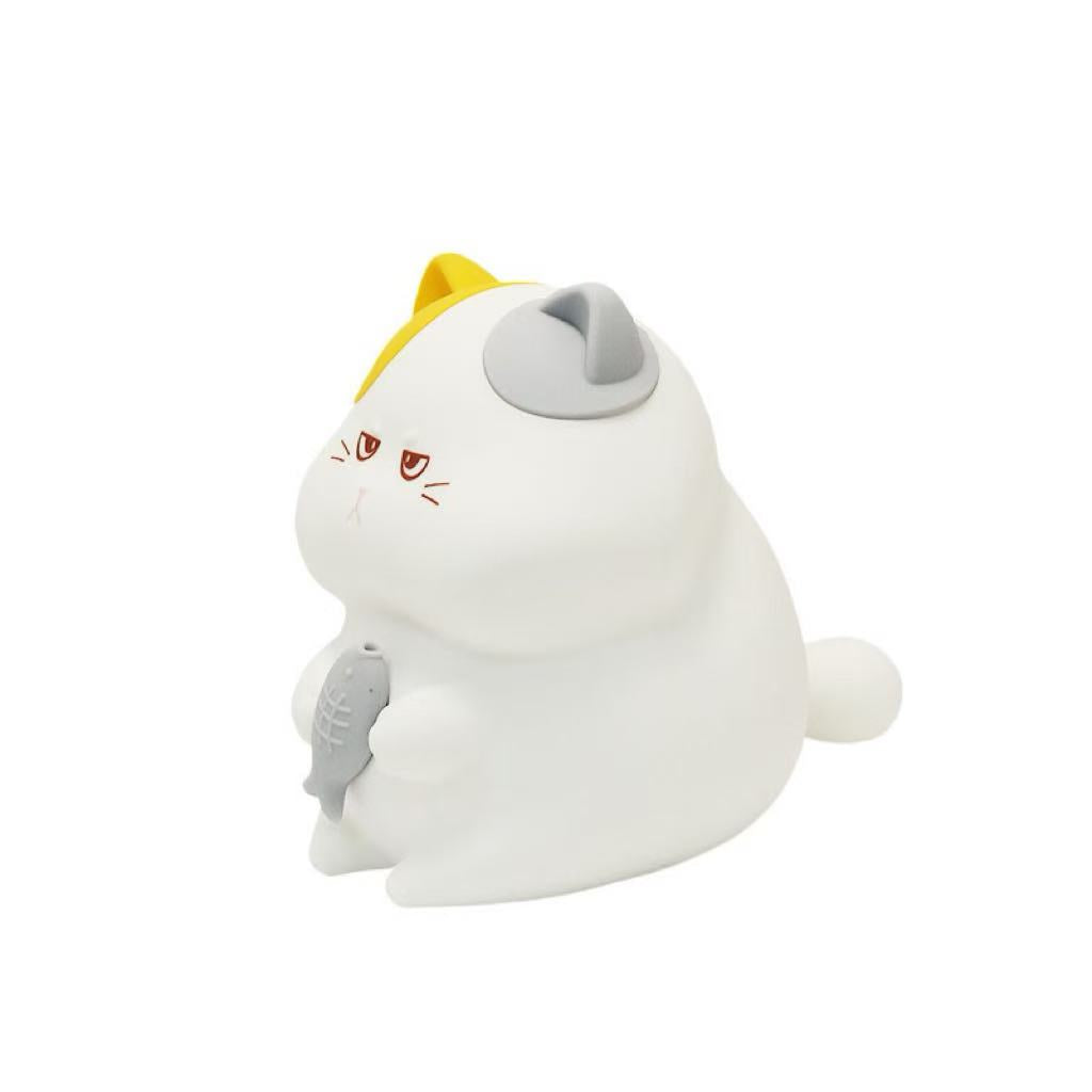 Greedy Cat Slapping Lamp Silicone Seven-Color Night Light Bedside Bedroom Companion Table Lamp Birthday Gift Cross-border Purchase