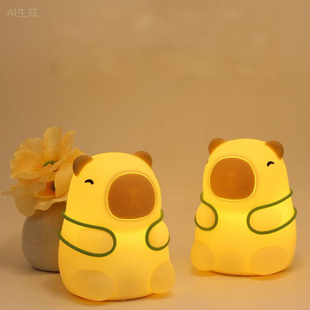 Dodo Duck Night Light - Cute Duck Light, Silicone Dimmable Night Light | Rechargeable Led Night Light with Timer Girl Lamp Rechargeable Night Light Sensor Light for Special Occasions