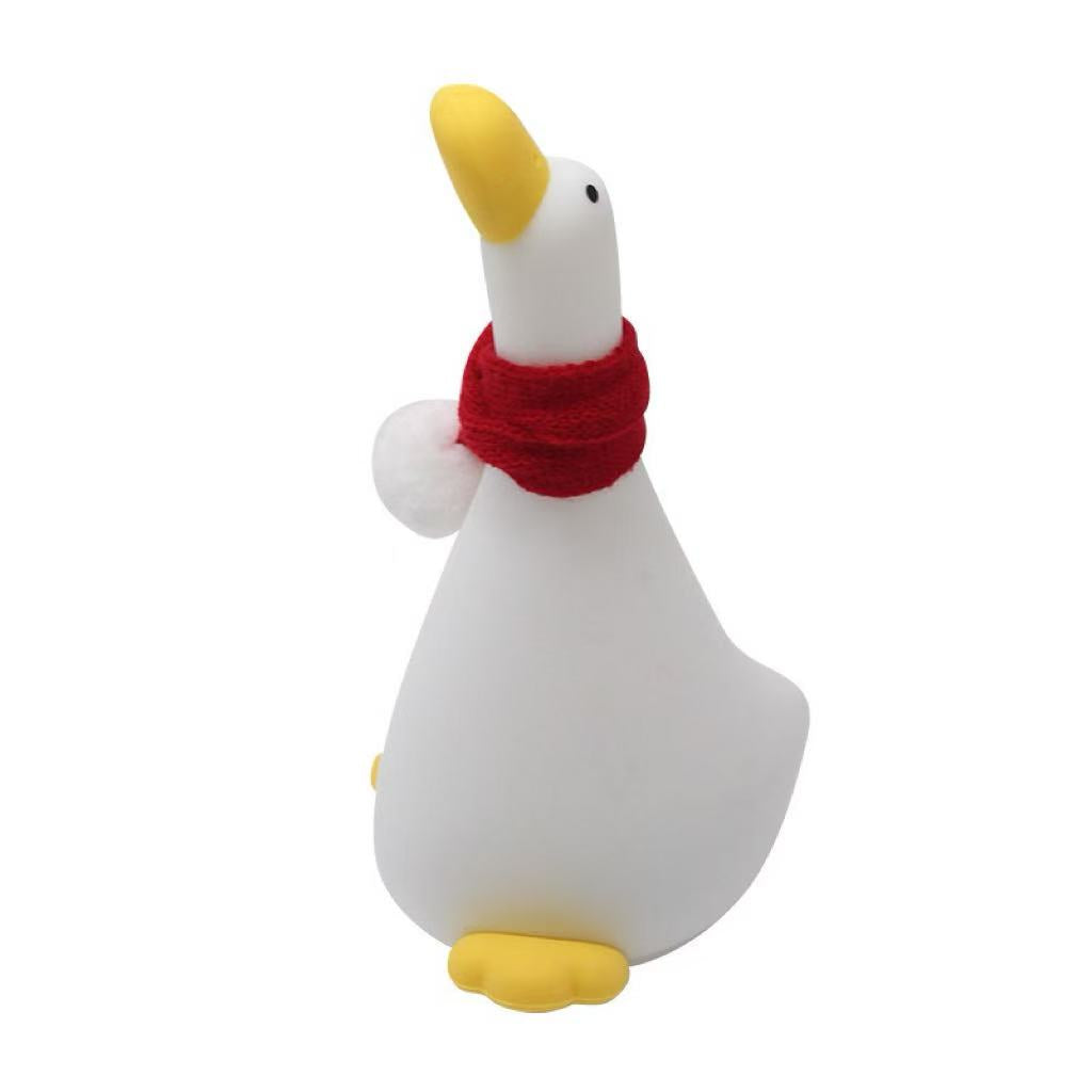 New Style Upward-Looking Duck Eye-Protecting LED Silicone Night Light, Bedside Lamp for Bedroom, Child's Sleep Companion Gif